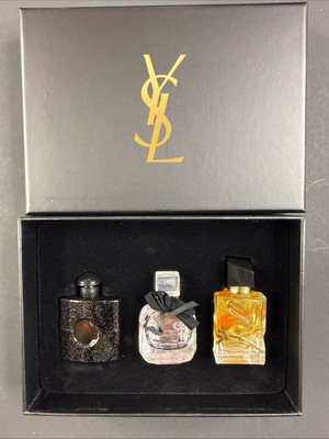 Yves Saint Laurent Gift Sets of 3 Eau de Parfum New In Box And Sealed
