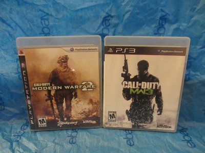 Call of Duty Modern Warfare 2 & 3 Bundle (PS3) (CIB)