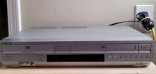 SONY DVD VCR VHS COMBO PLAYER 4-HEAD HI-FI DOLBY HQ SLV-D370P W/remote WORKS 