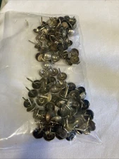 Lot Of Vintage Antique Furniture Nails Gold Bronze
