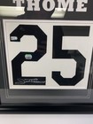 Jim Thome Chicago White Sox Signed Framed Batting Photo Jersey Number Collage — photo 4