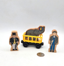 Thomas  Friends Wooden Railway Tank Train - Elephant Circus Car  Figures Lot