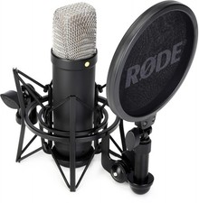 Rode NT1 Signature Series Condenser Microphone with SM6 Shockmount and Pop
