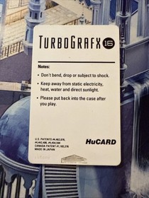 Power Golf - Authentic (Turbografx 16) HuCard  Game Cart - US Version