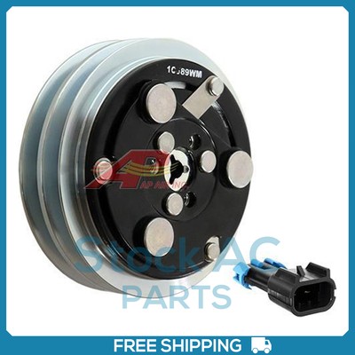 Compressor Clutch for OE Sanden 132mm 12V 2 Wire Fem Body with Male Pins