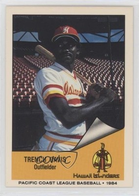 1984 Cramer Pacific Coast League Trench Davis #139 0e3