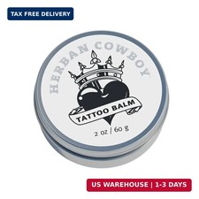 Herban Cowboy Tattoo Balm for Optimal Tattoo Care and Lifespan, Enhanced with Na