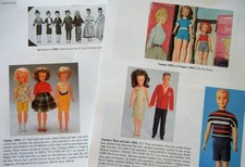 16p History ID Article VTG Ideal Tammy Doll Family - Pepper Ted Pos'N  List
