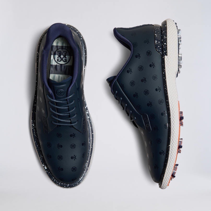 G/Fore G4 Gallivan2r G/LOCK Golf Shoe Sneaker ⛳️ US 13 ⛳️ Blue Skull ...