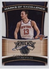 2025-26 Topps Marks of Excellence Tyler Kolek #ME-TK Auto 8d2