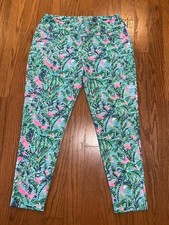 LILLY PULITZERCorso Parfection Pull On Women's Golf Pants Size 14 148
