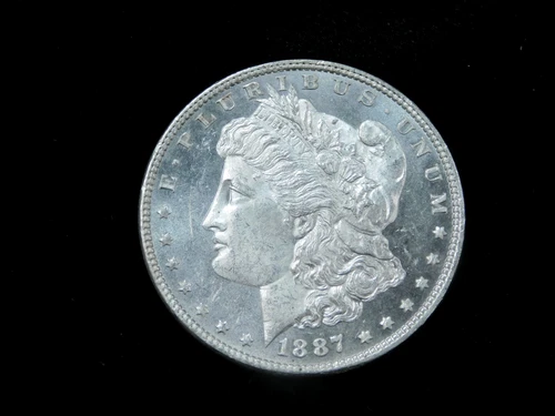 1887 $1 Morgan Silver Dollar - Proof Like