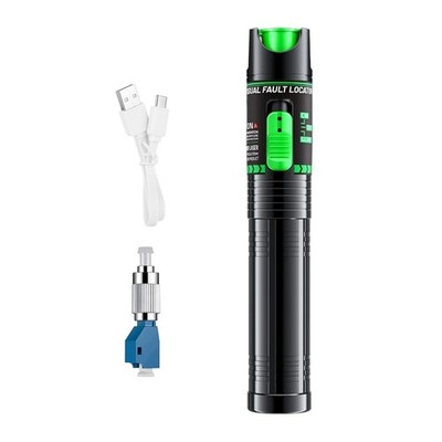 Duogalia Fiber Tester 15Km Fault Detector FC/SC/ST 15Km, Green 