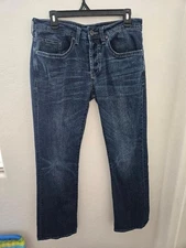 Buffalo David Bitton Men’s King-X Basic  Slim Boot Stretch W31/ L32 Jeans