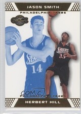 2007-08 Topps Co-Signers Gold Blue 5/89 Herbert Hill Jason Smith #73 1s7