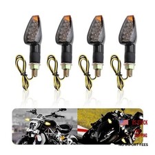 4PCS Motorcycle Turn Signals,12V 14LED Motorcycle Lights Turn Signal Assembly