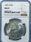 1903 O Morgan Dollar NGC MS63