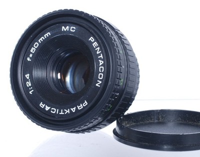 Pentacon Prakticar MC 2,4/50mm Pancake Objektiv