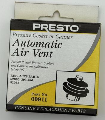 #ad Presto Rubber Pressure Cooker Automatic Air Vent 09911 $2.75