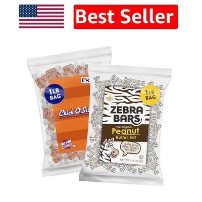 Classic Chick-O-Stick & Peanut Butter Bars Bundle - 2 lb of Gluten-Free Goodness