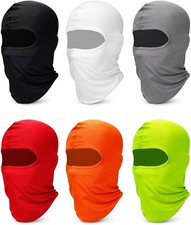 6 Pcs Ski Mask Cover Balaclava Full Face Mask Summer Face Cover UV Windproof Bal