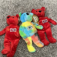 Salvino  s Bammers NFL Plush Bear Lot of 3 - Ref 790