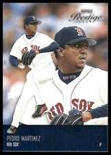 2003 Playoff Prestige #17 Pedro Martinez Boston Red Sox