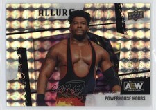 2022 Upper Deck Allure AEW Horizontal White Diamond 28/50 Powerhouse Hobbs d9r