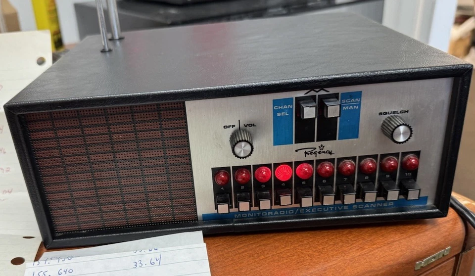 Regency Montiorradio Executive Scanner 10 Channel - Image 3 of 4