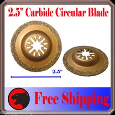 2.5" Carbide Grout  Remover  Oscillating For Milwaukee Craftsman Nextec Ridgid