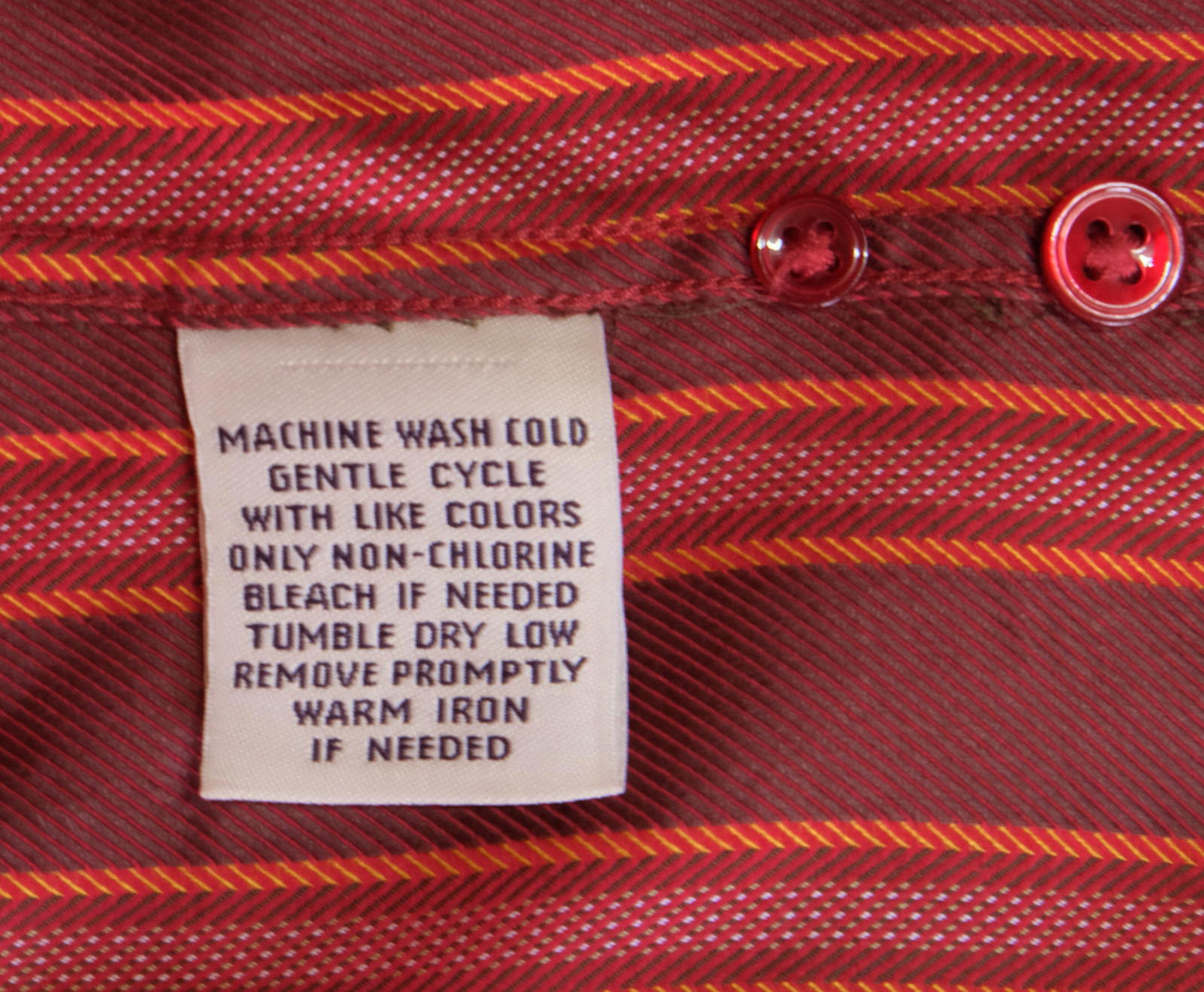 Faconnable Button Down Multicolor Herringbone Str… - image 8