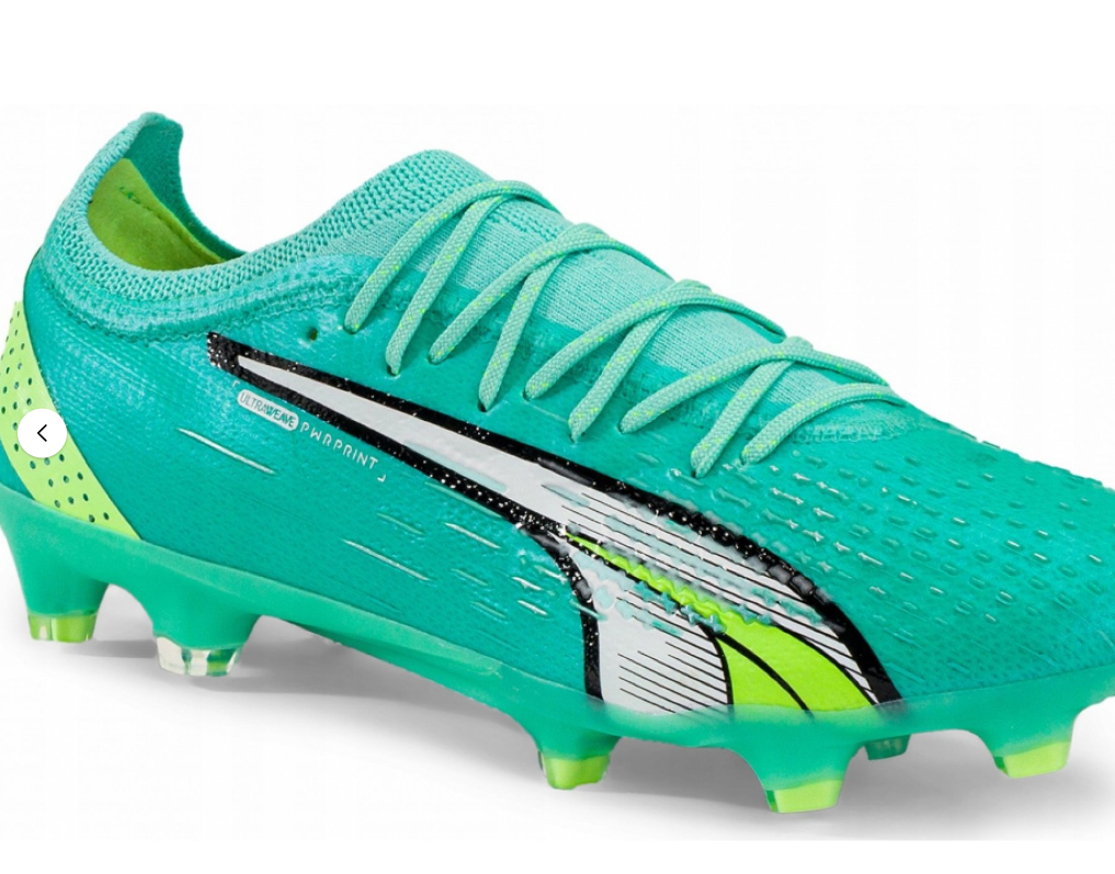 Puma Men's Ultra Ultimate FG AG Football Boots Electric Peppermint