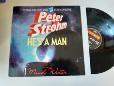 LP OST Mandy Winter - Peter Strohm : He's A Man 12" (3 Song) PHONOGRAM MERCURY