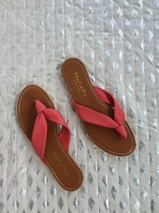 Mariella Femmes Sandale Tongs Plats Plage Été Cuir Chaussures 8 Italie |  eBay