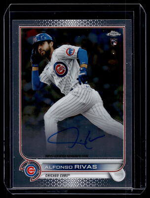 Alfonso Rivas 2022 Topps Chrome Rookie Autograph Auto Card #RA-AR | eBay