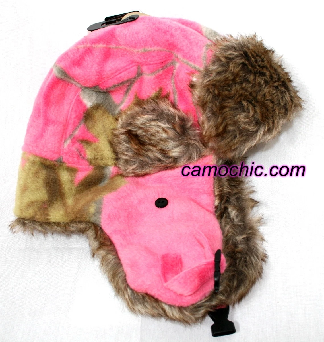 Camo fur best sale hat