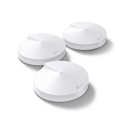 TP-LINK DECO M5 WLAN-System bis zu 418 m² Netz GigE 802.11b/g/n/ac Bl