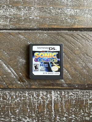 Sonic Colors - Nintendo DS (2010) - Acceptable Condition, Fast Shipping