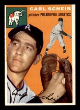 1954 Topps #118 Carl Scheib NM-MT