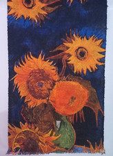 Sciarpa donna foulard scialle grande viscosa lana sciarpone fantasia stampa arte