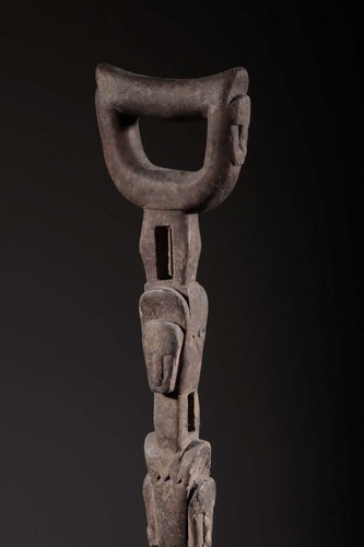 art africain Bâton de commandement Baoulé 2472 - Photo 17 sur 18