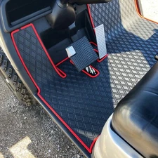 Xtreme Mats Yamaha DRIVE/G29 Full Coverage Golf Cart Floor Mat - RED