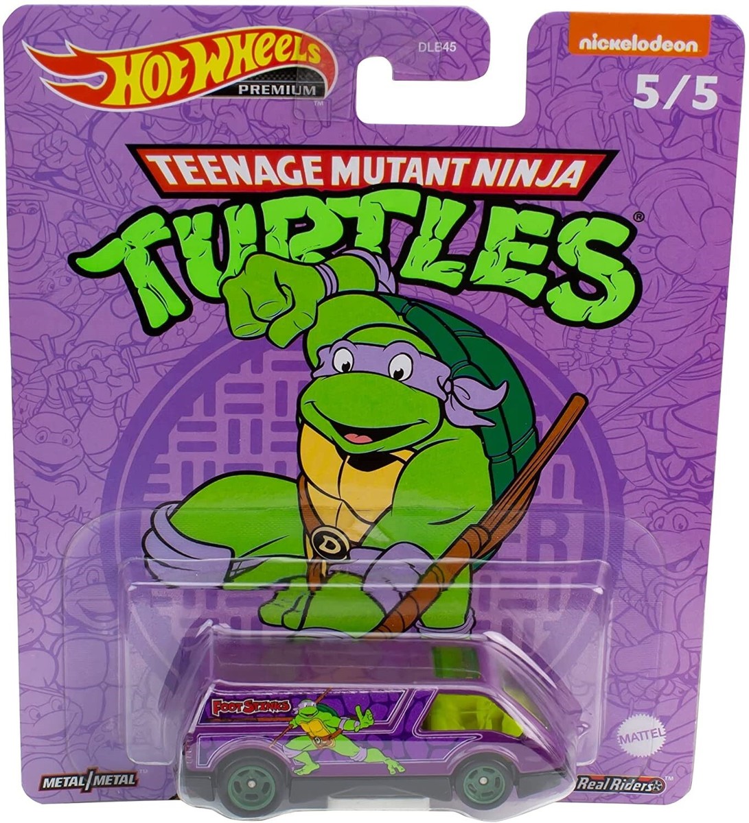 Hot Wheels Premium Teenage Mutant Ninja Turtles 5/5 Dream Van XGW  (BBHCN93)