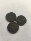 1734-1735-and 1741 Russian  Coins Lot Poluchka — photo 3