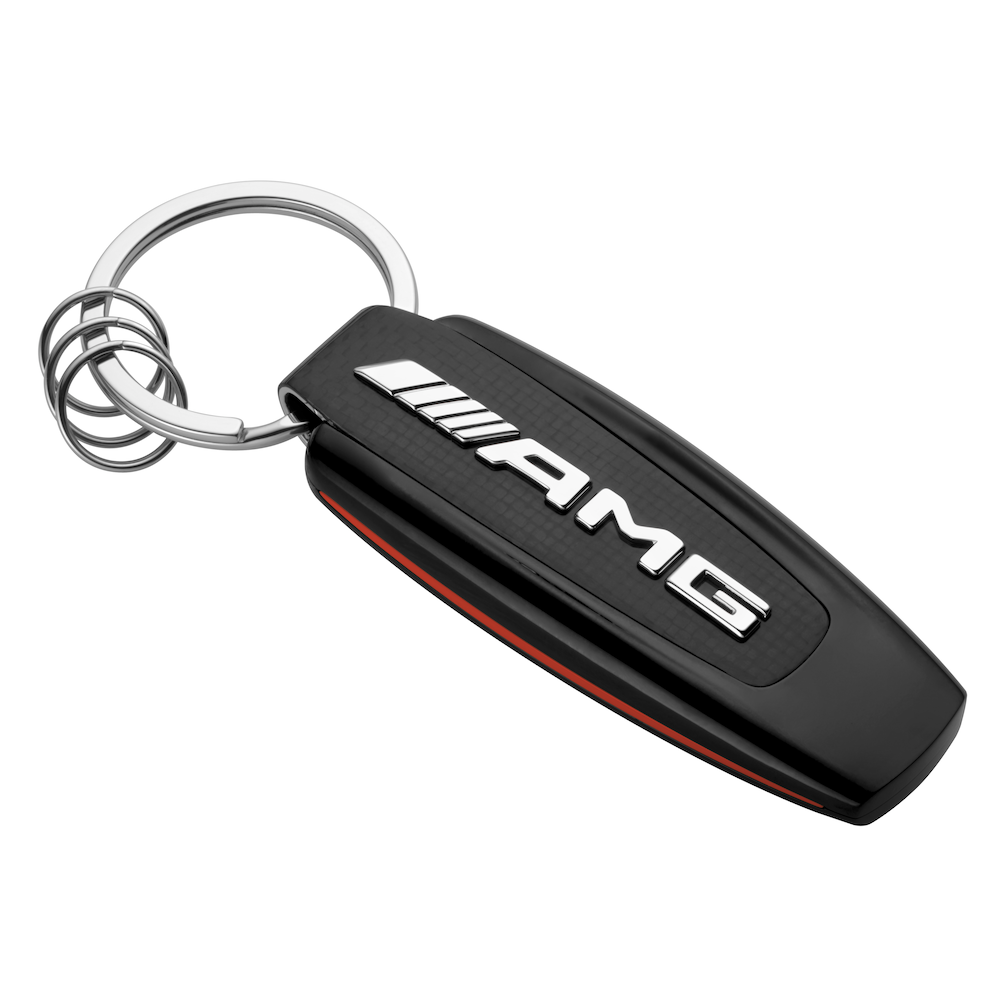 Genuine Mercedes-Benz Black AMG Key Ring Typo B66953338 | eBay UK