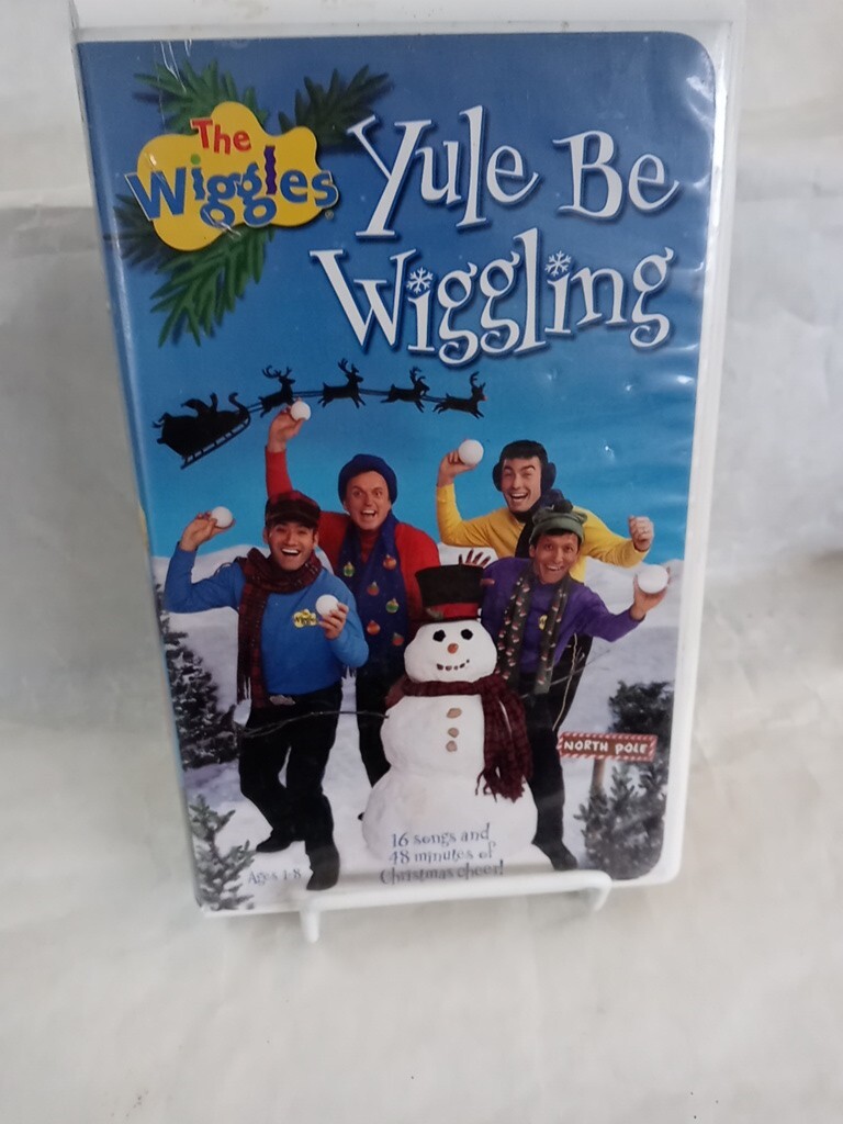 The Wiggles Yule Be Wiggling Vhs Video Tape 2002 Hit