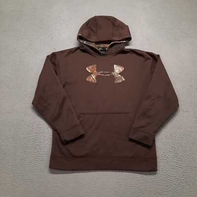 Hoodie Mens Under Armour Brown Camo Hoodie Under Armour