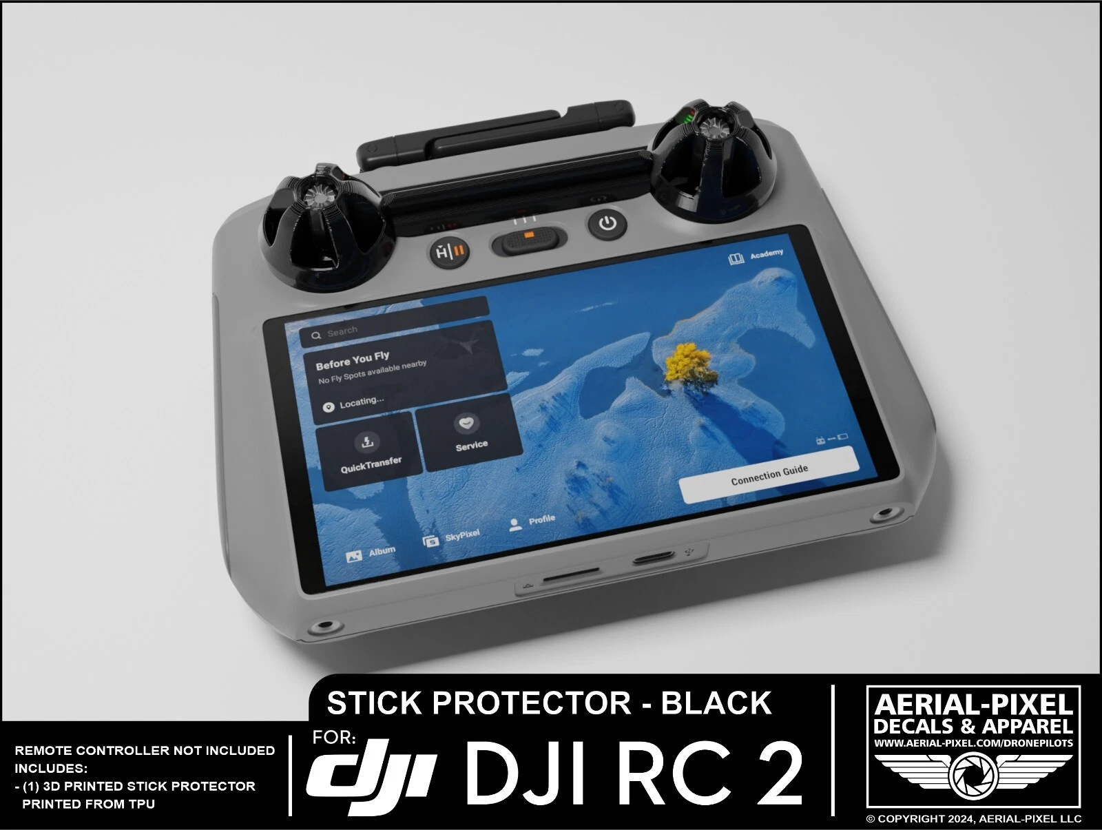 DJI RC 2 Remote Controller Stick Protector 10 Colors! For Air 3