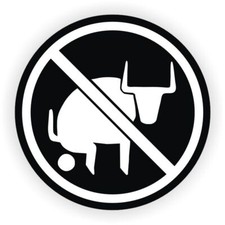 NO Bullshit Hard Hat Sticker Decal