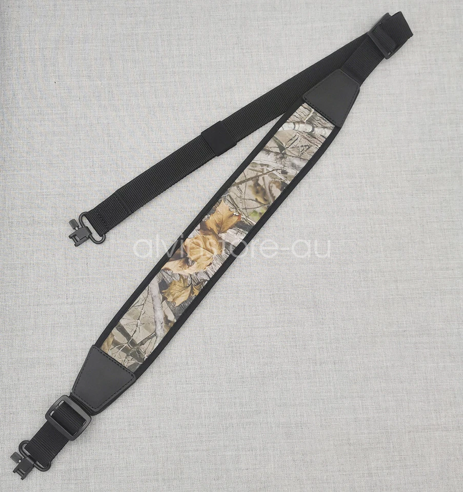 Gun Sling with Non-slip Padded Adjustable Strap Swivel for Hunting Rifle Shotgun - image 3 of 4